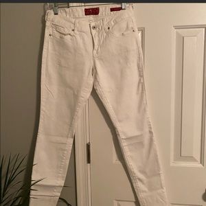 White lucky brand jeans size 2
